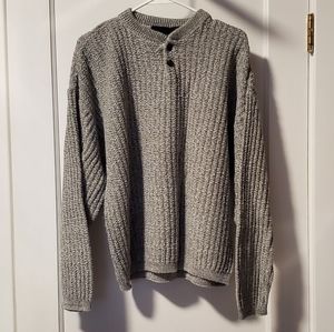 Bill Blass gray Large size Women's sweater
